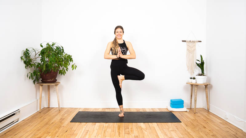 Hatha yoga - Équilibre des jambes