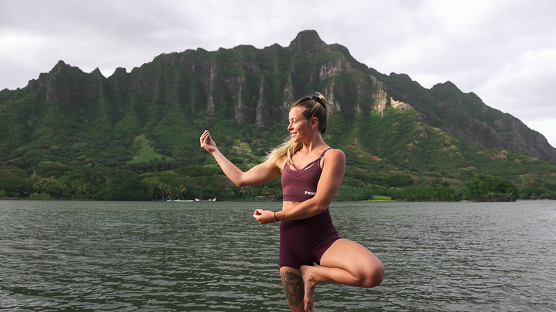 Aloha yoga à hawaii - Cours 2