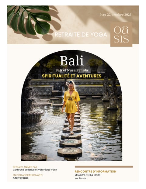 Retraite de Yoga à Bali